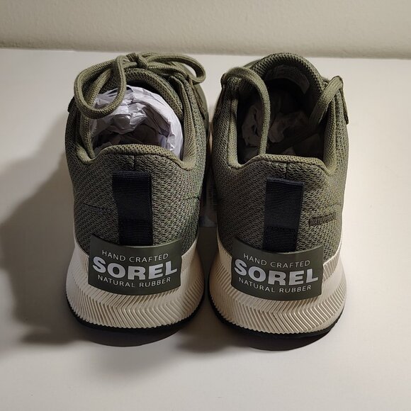 Sorel Out and About III Low Sneaker Stone Green Sea Salt Women's Size 8 - Picture 4 of 12